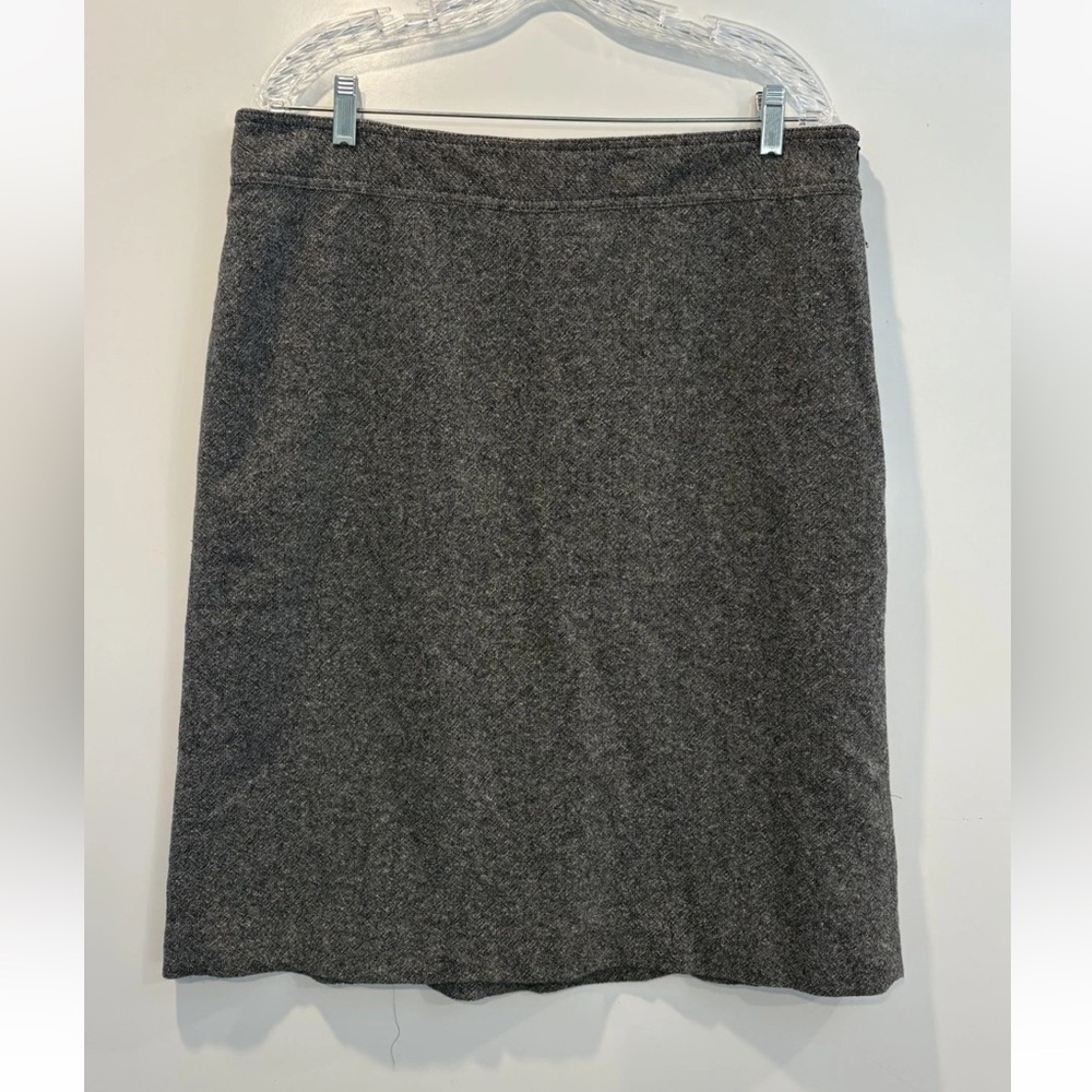 GAP‎ Wool Blend Tweed Straight Pencil Skirt Womens Size 16 (1789)